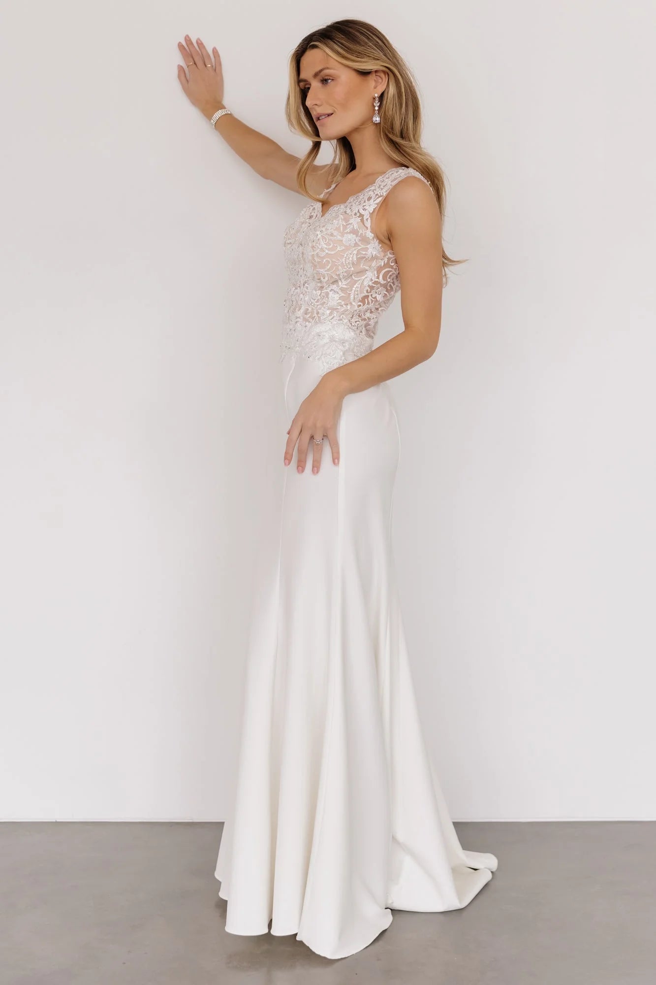 Adoration Bridal Gown | Beige + Ivory