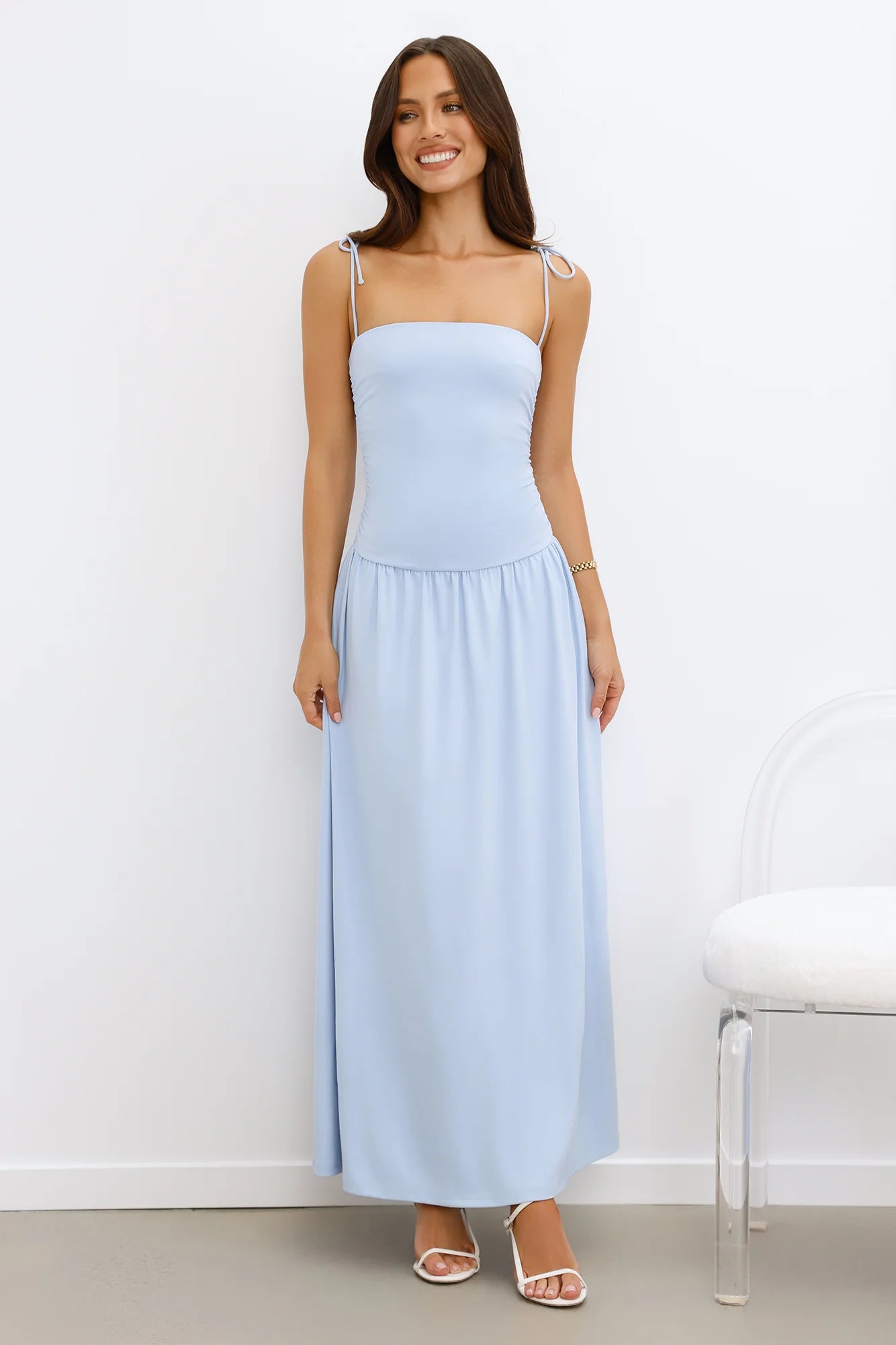 Dream Strides Maxi Dress Blue