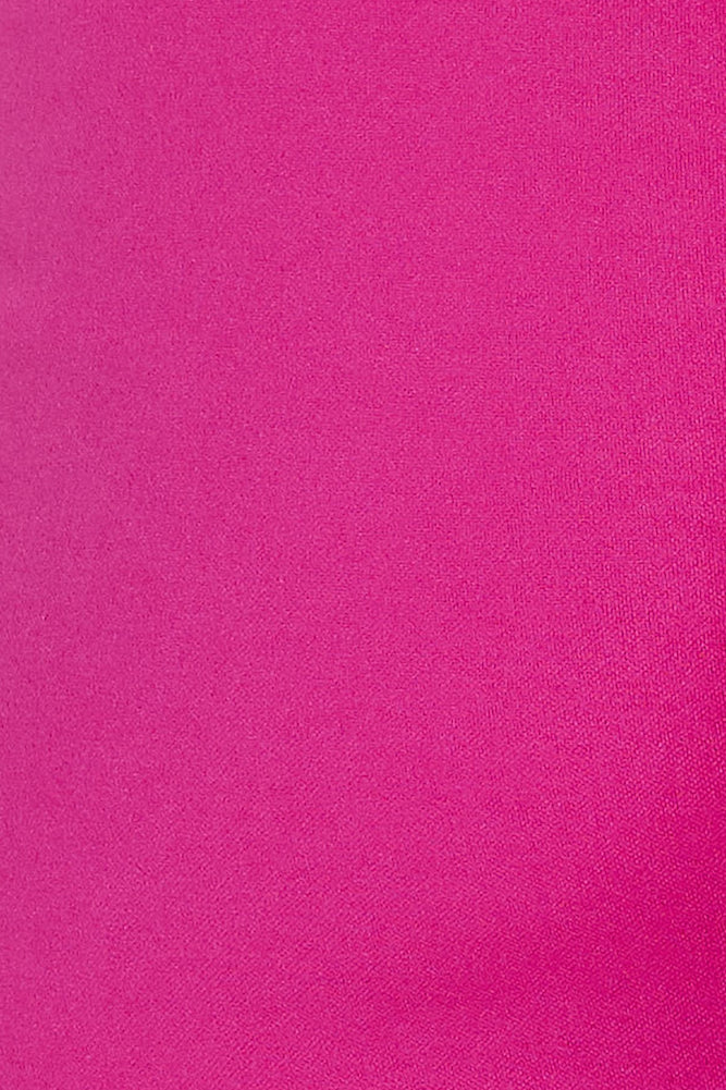 Gift To Wrap Strapless Midi Dress Fuchsia