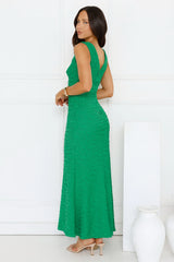 Diamond Delights Maxi Dress Green