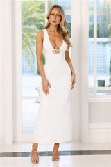 Totally Irresistible Maxi Dress White