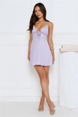 Breezes And Sunsets Mini Dress Purple