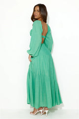 Good To Feel Maxi Dress Green