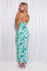 Sweetest Things Maxi Dress Green