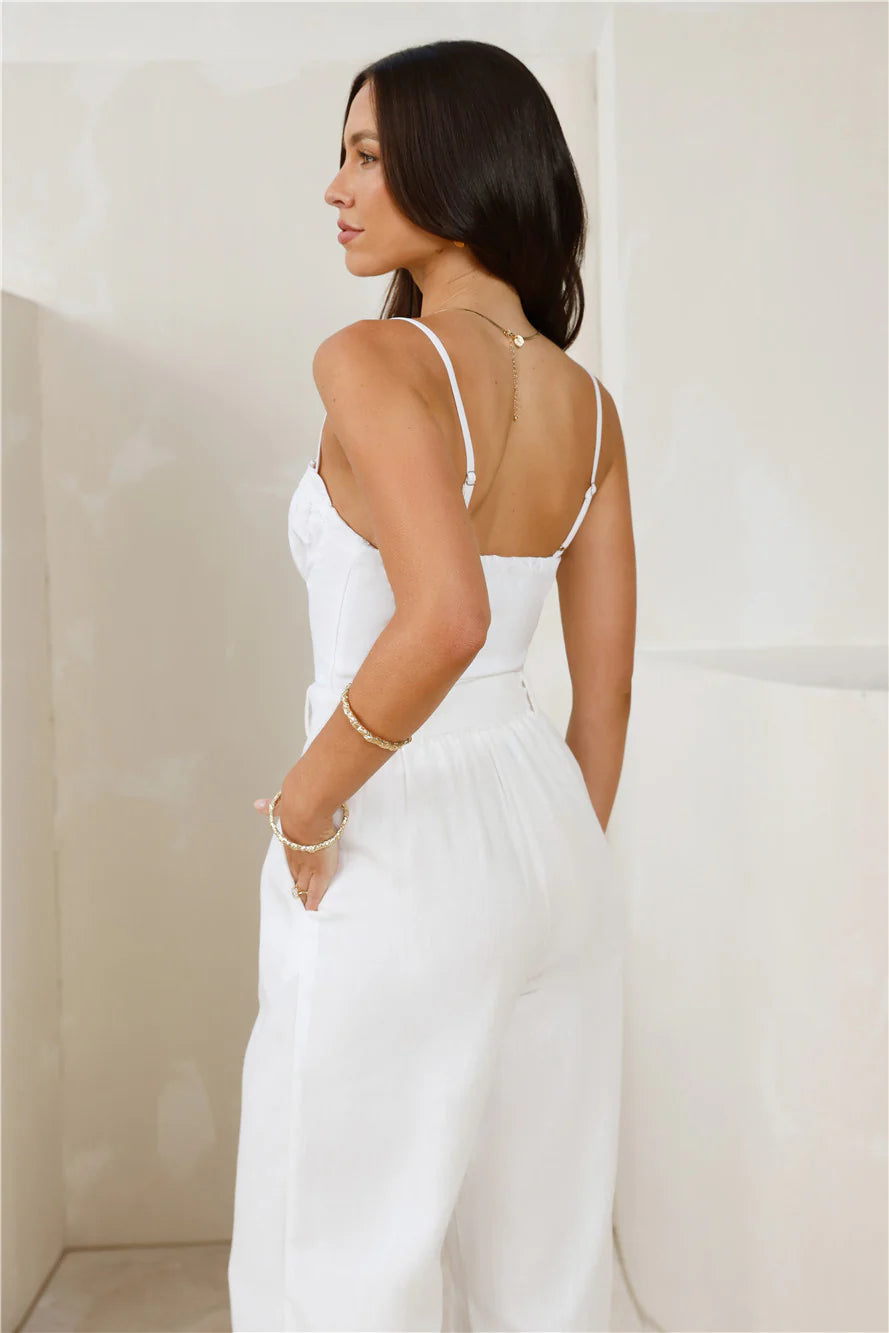 Flirtation Nation Top White