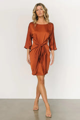 Theo Mini Dress | Copper