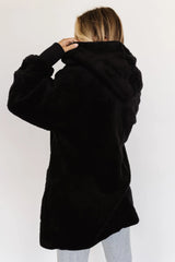Melrose Teddy Jacket | Black