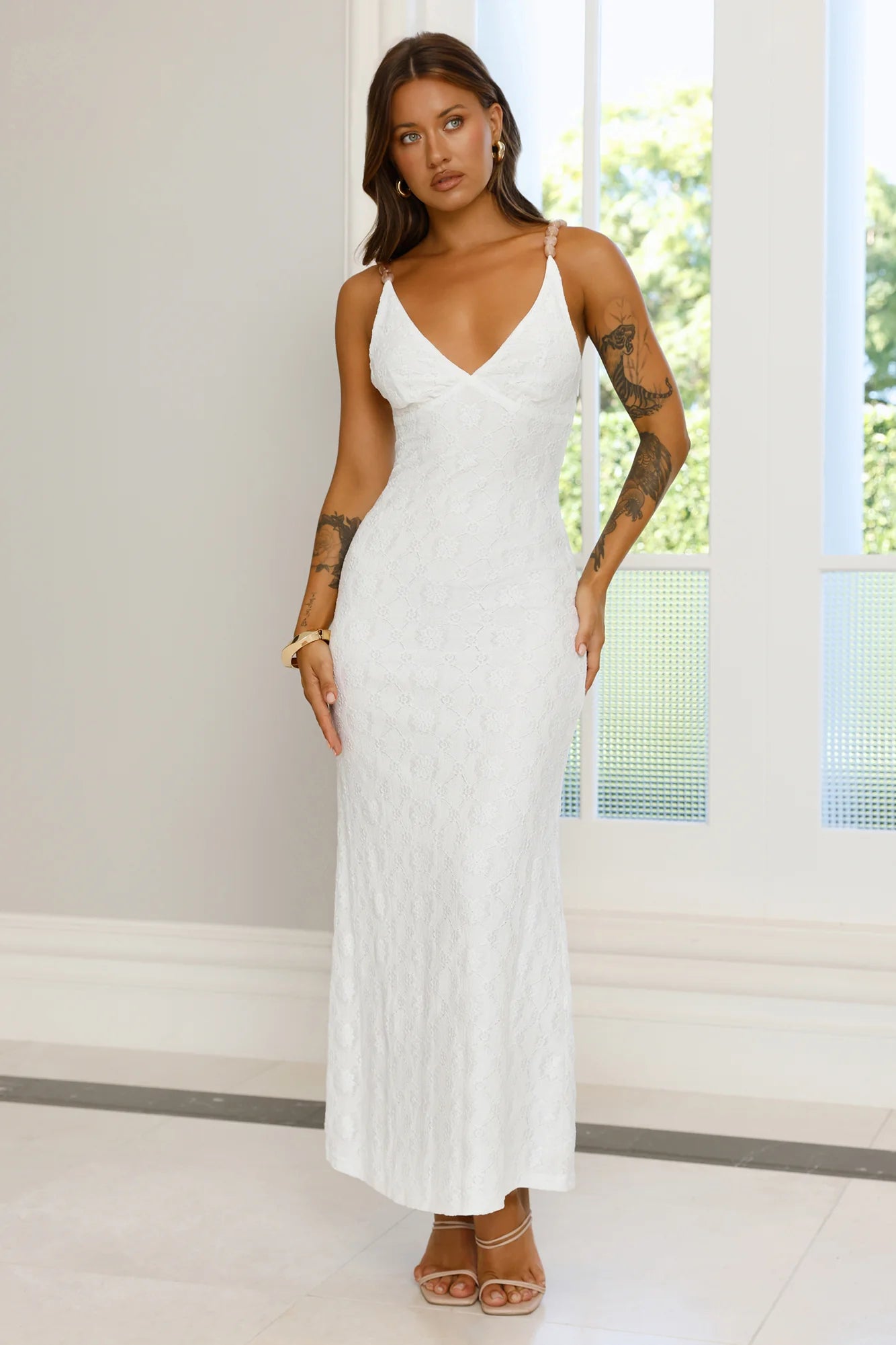 You Got This Maxi Dress White