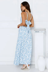 Waking Sun Maxi Dress Blue