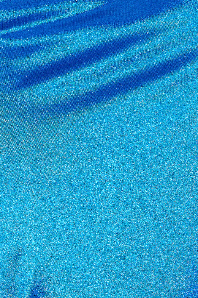 Events Of Class Satin Maxi Dress Blue