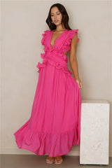 Evening Luxe Maxi Dress Pink