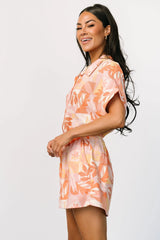 Audra Romper | Pink Multi Print