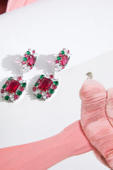 925 Silver It's The Holidays Earrings Silver