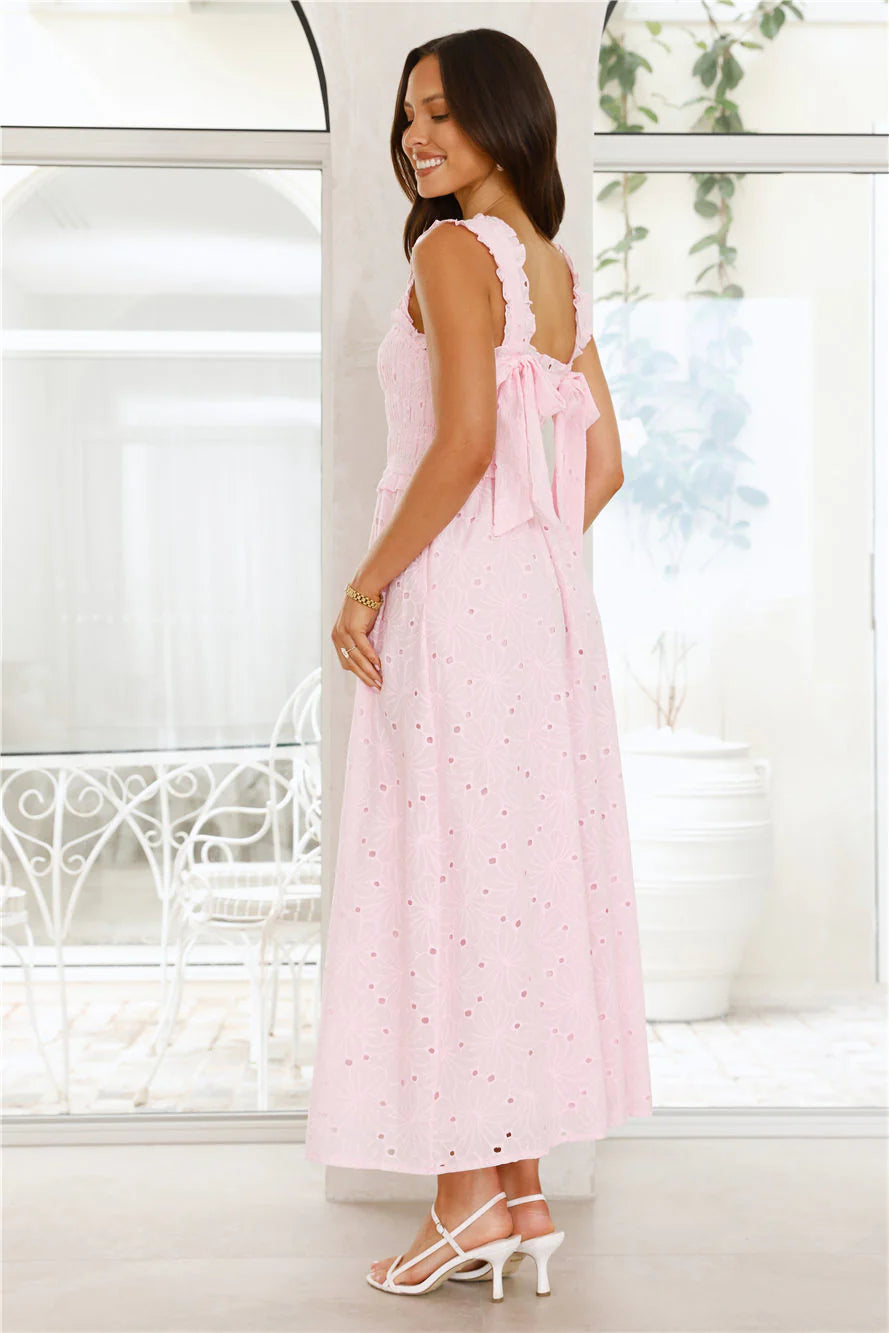 Bloom Edit Maxi Dress Pink