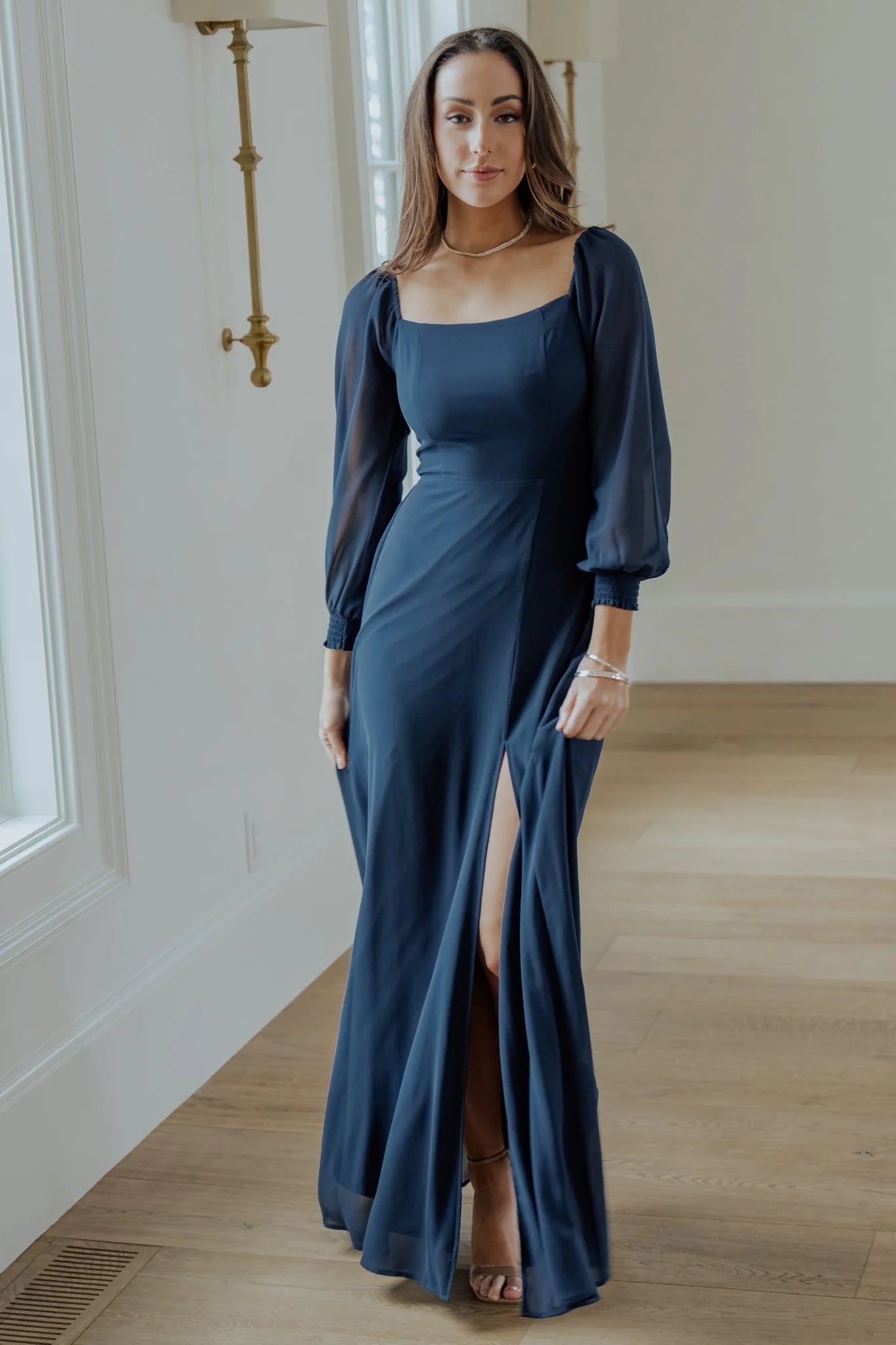 Giselle Maxi Dress | Navy