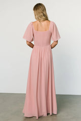 Sierra Sweetheart Maxi Dress | Blush