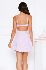 Dollhouse Glow Mini Dress Lilac
