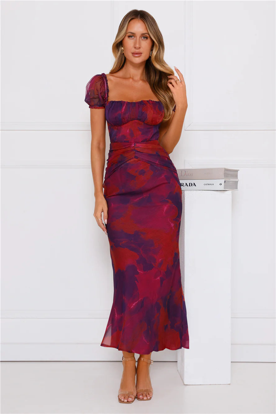 Unlock Your Potential Maxi Dress Purple