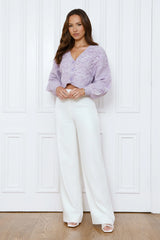 Cozying Up Cardigan Purple