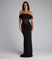 Lily Off-The-Shoulder Mermaid Formal Dress