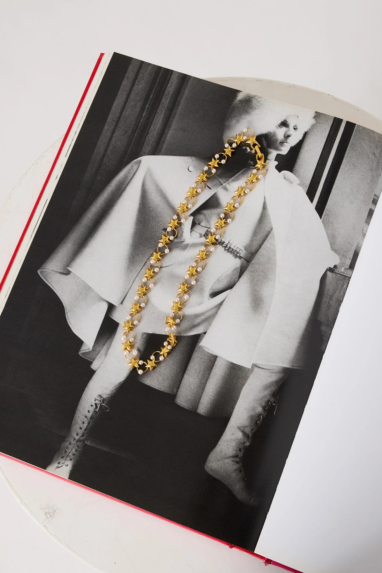 18k Gold Plated Stars Necklace Gold
