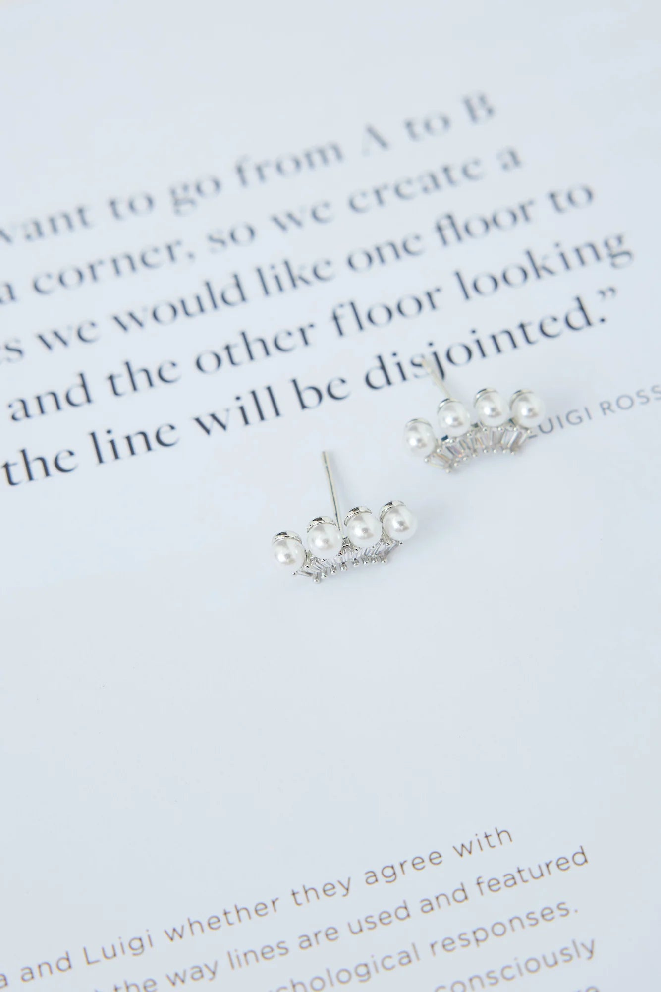 925 Sliver Something Special Earrings Silver