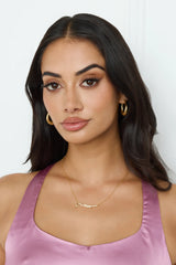 18k Gold Plated Star Landing Necklace Gold