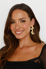 18k Gold Plated Free Air Earrings Gold