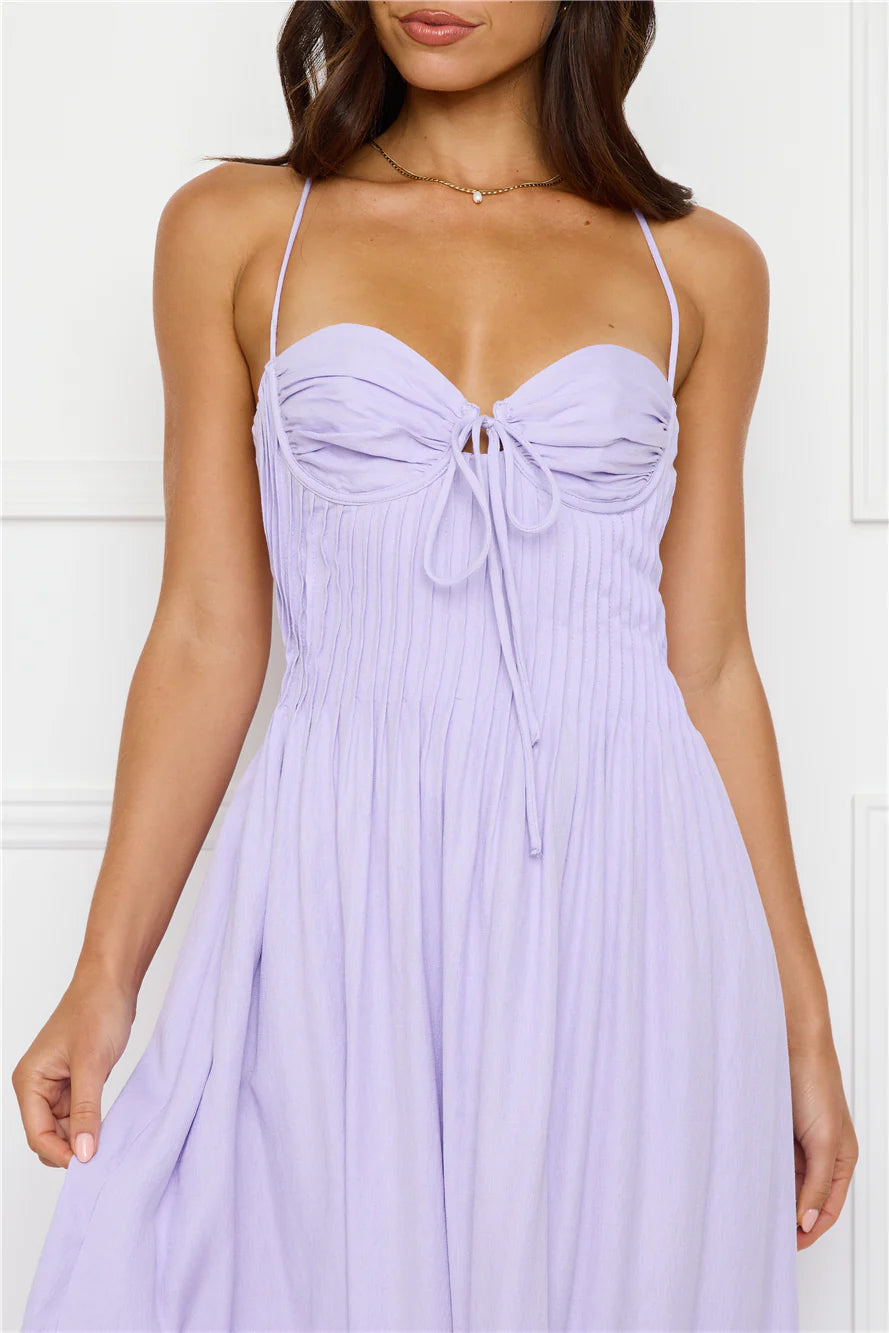 Discover Yourself Maxi Dress Lilac