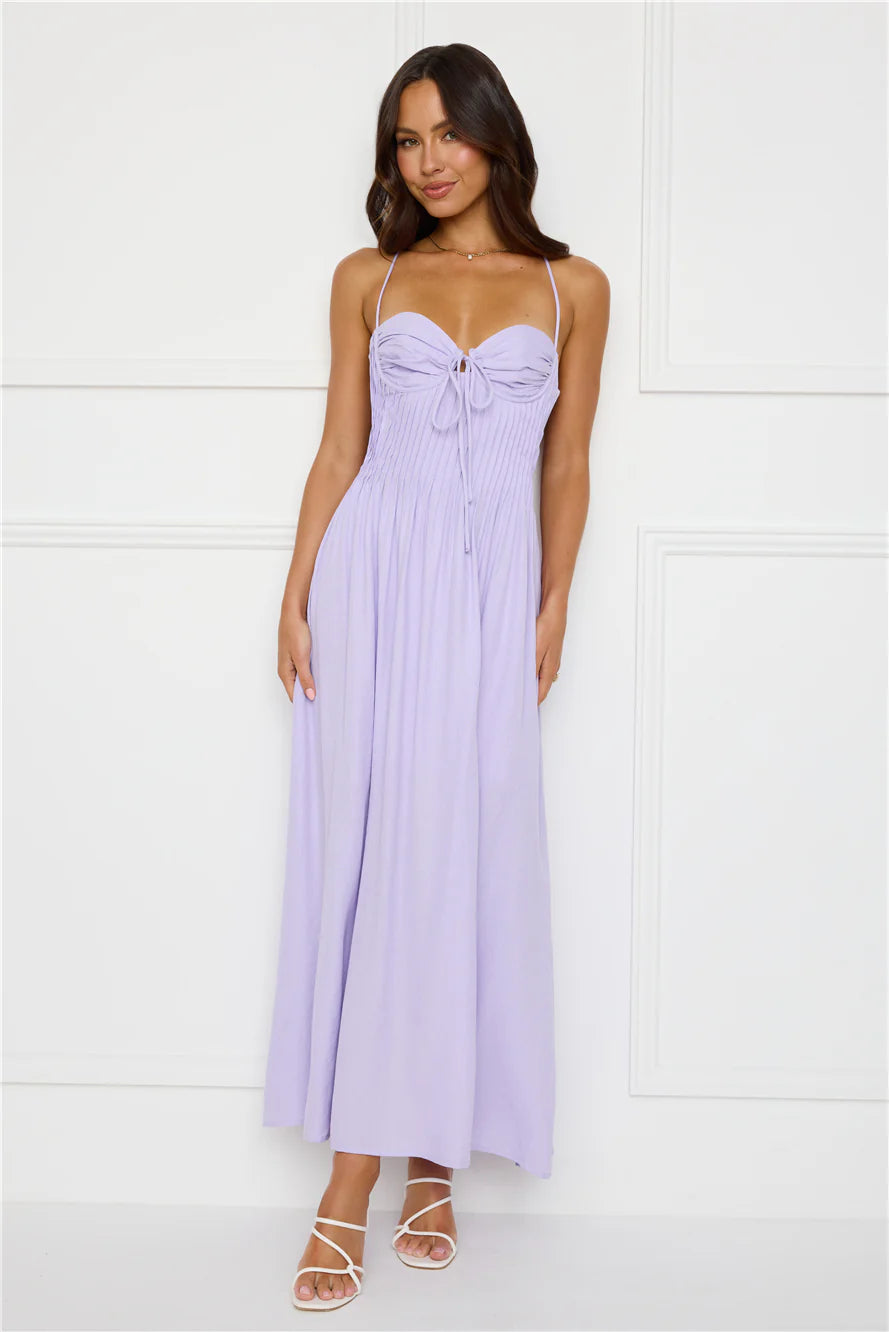 Discover Yourself Maxi Dress Lilac