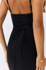 Fashion Parade Maxi Dress Black