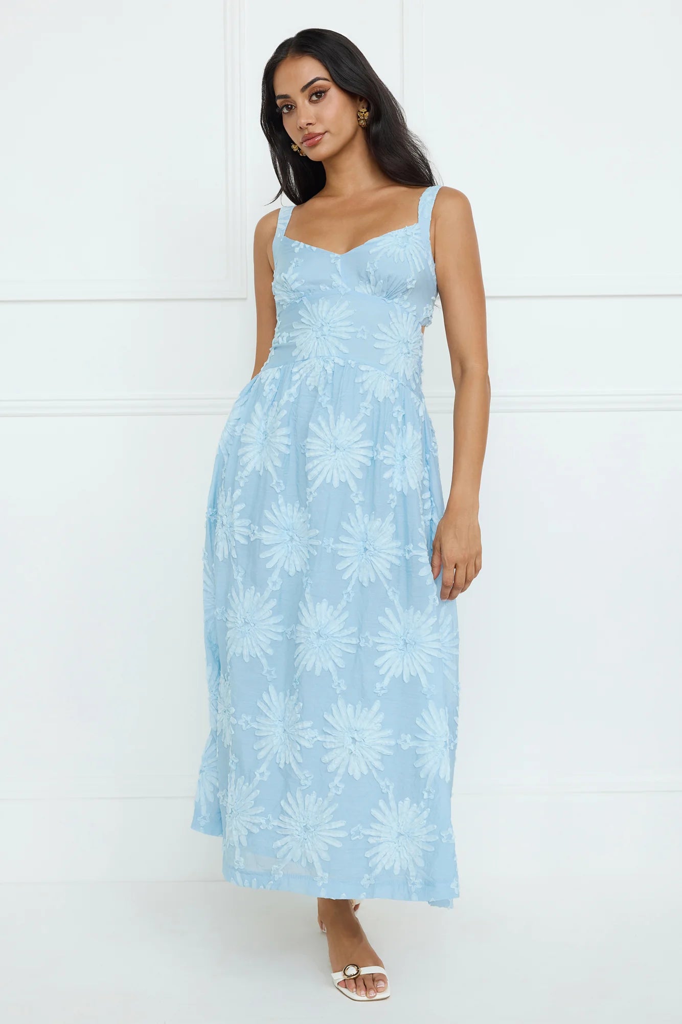 Exotic Euphoria Maxi Dress Blue