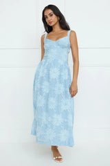 Exotic Euphoria Maxi Dress Blue