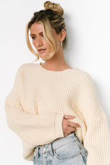 Sutherland Chunky Knit Sweater | Cream