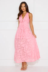 Art Of Girls Maxi Dress Pink