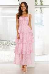 Cosmo Crush Maxi Dress Pink