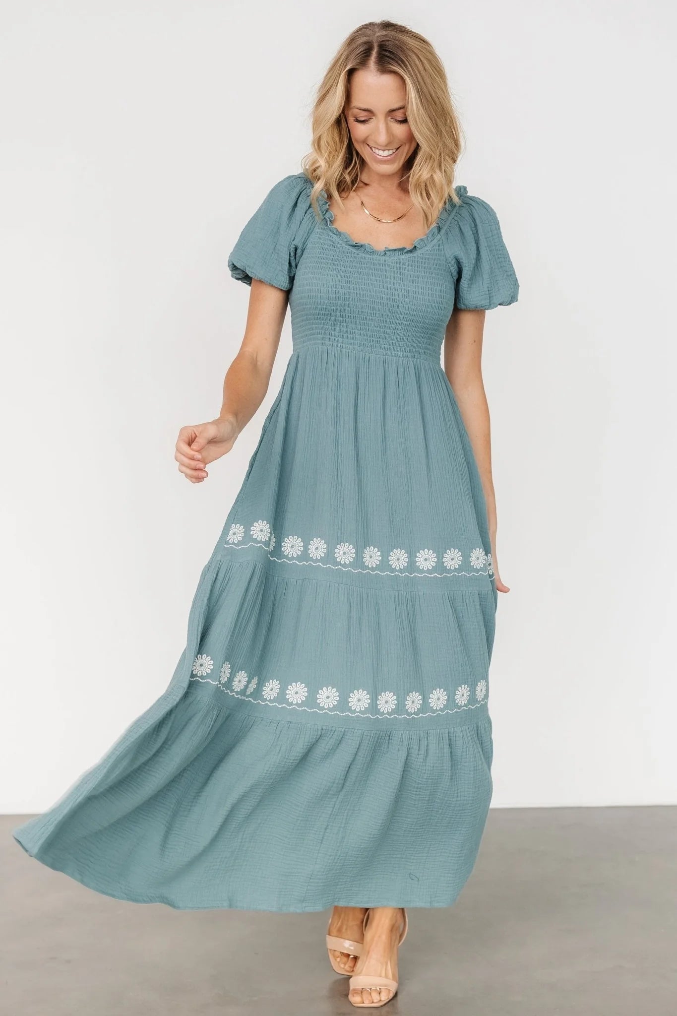 Carrington Maxi Dress | Vintage Teal