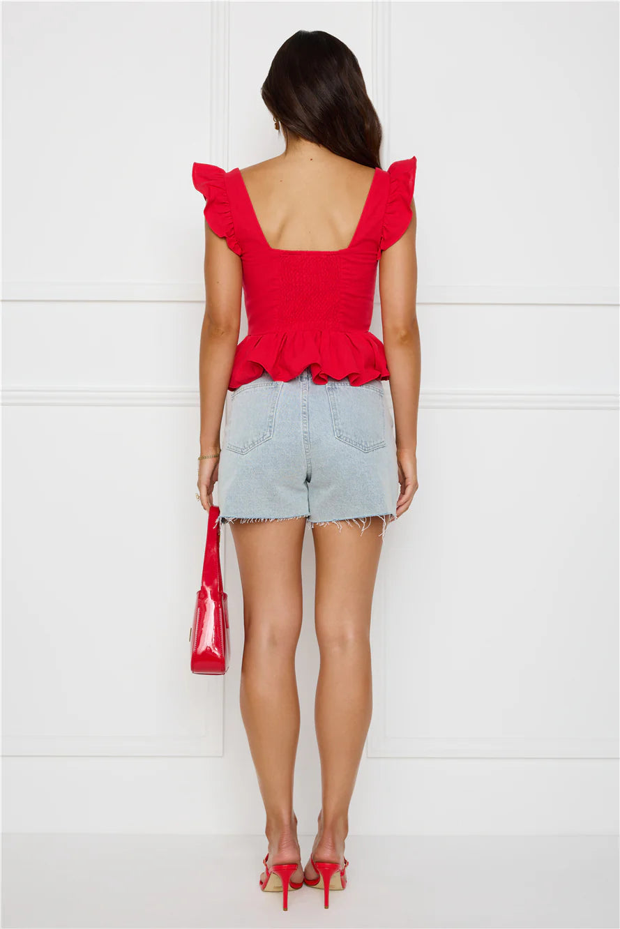 Forever And A Day Top Red