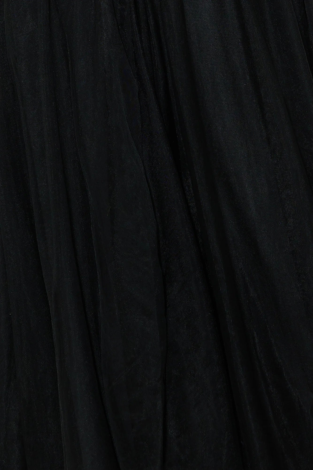 Under Stars Tulle Maxi Dress Black