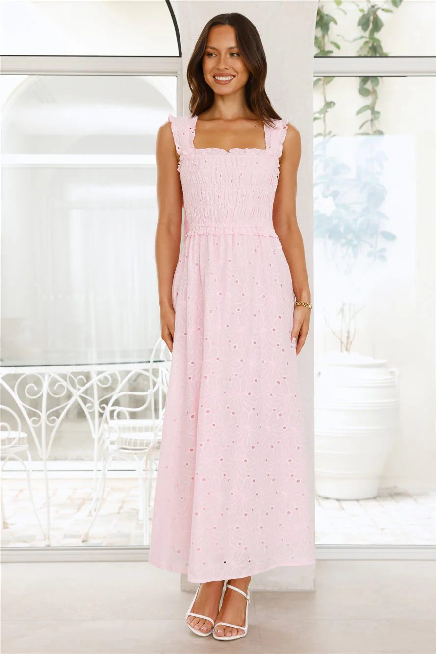 Bloom Edit Maxi Dress Pink