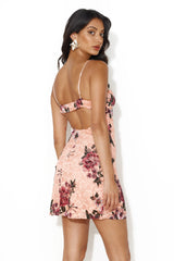 Brand New Vibe Lace Mini Dress Pink