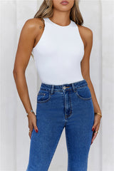 BASE Repeat After Me Tank Top White