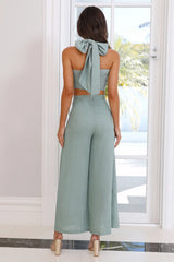 Wrapped In Love Pants Sage