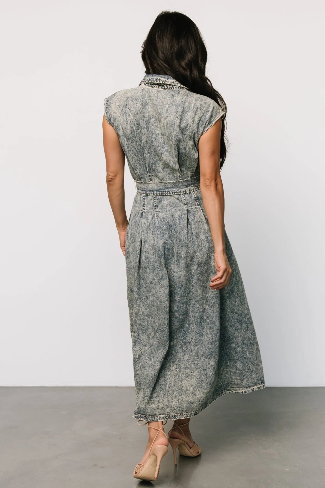 Britney Denim Dress | Vintage Blue