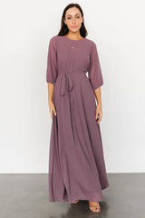 Rebecca Maxi Dress | Vintage Plum
