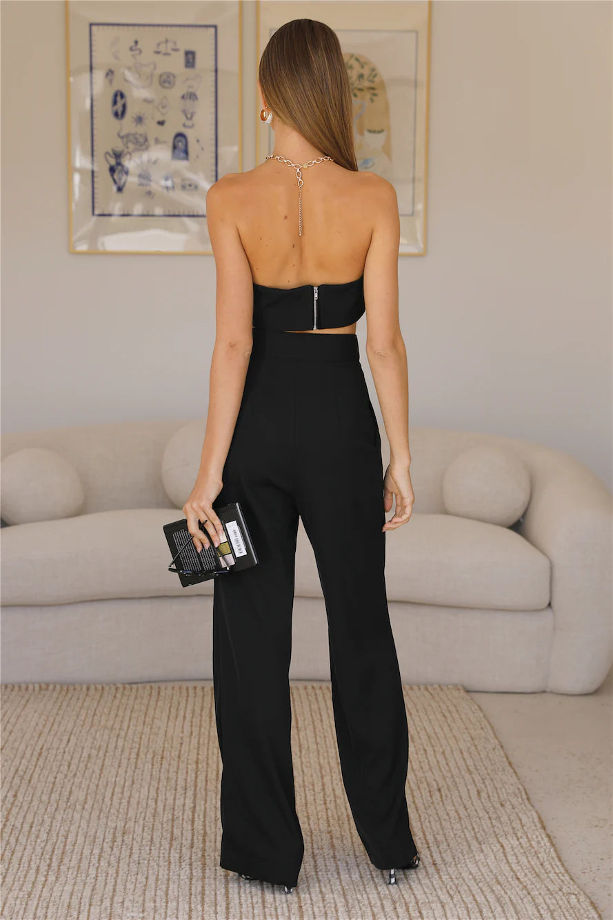 Blind Love Crop Black
