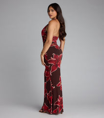Island Muse Floral Maxi Dress