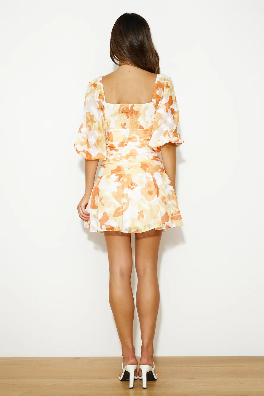 Feelings For You Mini Dress Orange