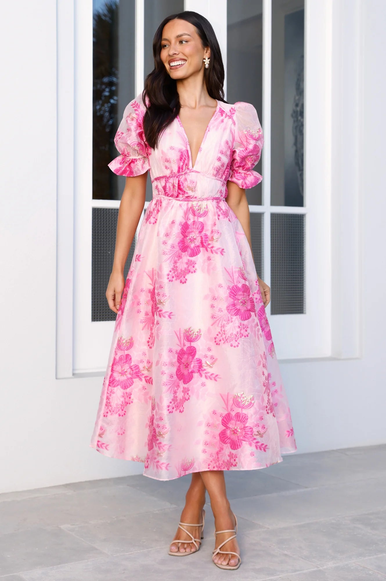 Your VIP Moment Maxi Dress Pink