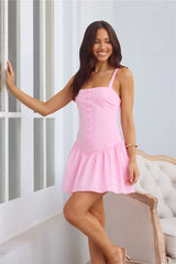 Sunset To Sunrise Mini Dress Blush